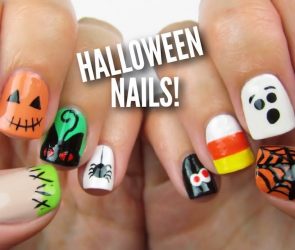 halloween-nails for kids